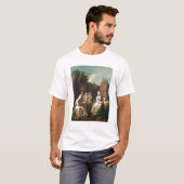 Carthusian Mönche in der Meditation T-Shirt (Vorne ganz)