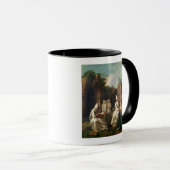 Carthusian Mönche in der Meditation Tasse (VorderseiteRechts)