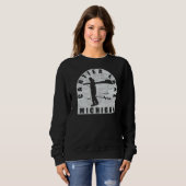 Cartier Lake Ice Fischen Michigan Sweatshirt (Vorne ganz)