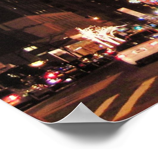 Cartier Store NYC Weihnachten 2010 Canvas Print Poster (Ecke)