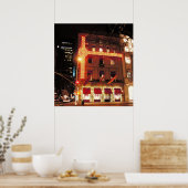 Cartier Store NYC Weihnachten 2010 Canvas Print Poster (Küche)