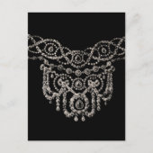Cartierr Jewelry Necklace ~ Postcard / Einladung Postkarte (Vorderseite)