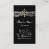 Cartierr Jewelry ~ Visitenkarte (Rückseite)