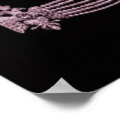 Cartierr Pink Necklace ~ Print Poster (Ecke)