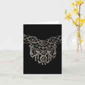 Cartierr Schmuck-Halskette ~ Karte (Gelbe Blume)