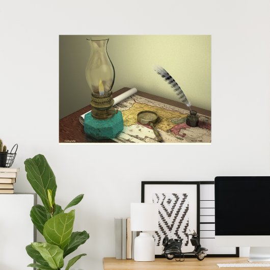 Cartografia Poster (Heimbüro)