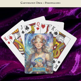 Cartomancy Card Bedeutung des Personalisierten Dec Spielkarten