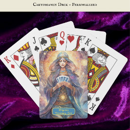 Cartomancy Card Bedeutung des Personalisierten Dec Spielkarten