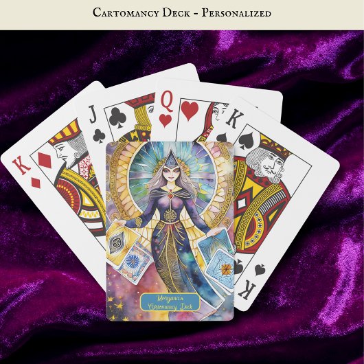 Cartomancy Card Bedeutung des Personalisierten Dec Spielkarten