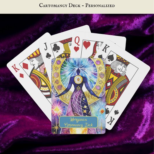 Cartomancy Card Bedeutung des Personalisierten Dec Spielkarten
