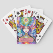 Cartomancy Card Bedeutung des Personalisierten Dec Spielkarten (Rückseite)