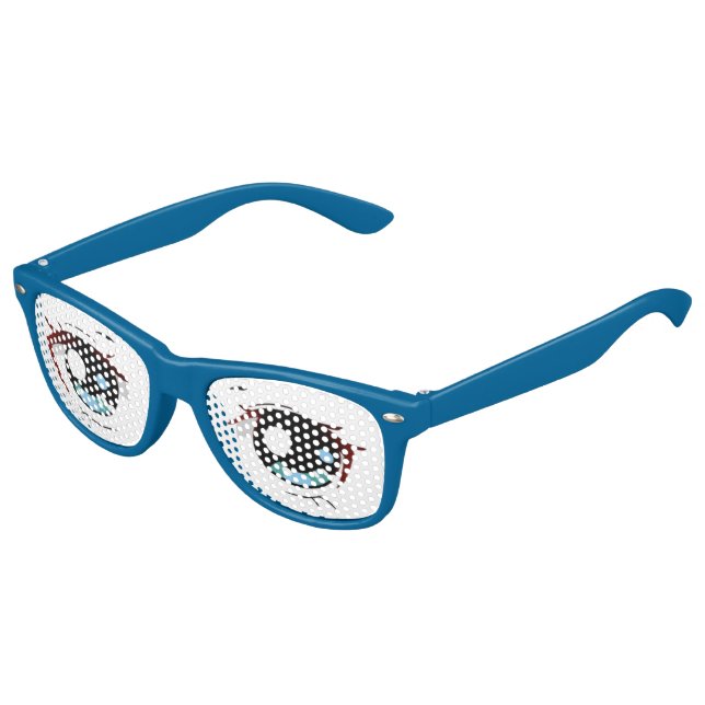 Carton Open Eyes Partybrille (Schrägansicht)