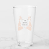 Carton Sheltie Dog Glas (Rückseite)