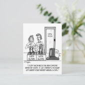 Cartoon 1830 postkarte (Stehend Vorderseite)