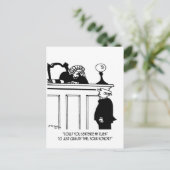 Cartoon 5298 postkarte (Stehend Vorderseite)