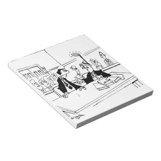 Cartoon 5299 notizblock (angewinkelt)