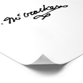 Cartoon 5490 des Gerichtshofs Poster (Ecke)