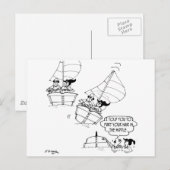 Cartoon 7510 postkarte (Vorne/Hinten)