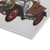 Cartoon-Abbildung 1920 des klassischen Autos Schneidebrett (Ecke)