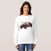 Cartoon-Abbildung 1920 des klassischen Autos Sweatshirt (Vorne ganz)