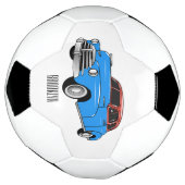 Cartoon-Abbildung 1948 des klassischen Autos Fußball (Gedreht)