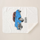 Cartoon-Abbildung 1948 des klassischen Autos Sherpadecke (Vorderseite (Horizontal))