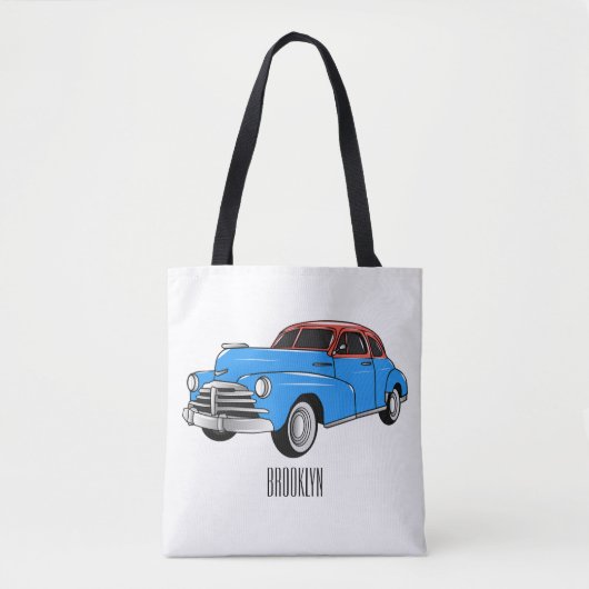 Cartoon-Abbildung 1948 des klassischen Autos Tasche (Vorderseite)