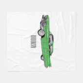 Cartoon-Abbildung 1959 des klassischen Autos Fleecedecke (Vorderseite (Horizontal))