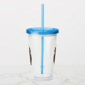 Cartoon-Abbildung Acryltrinkbecher (Rechts)