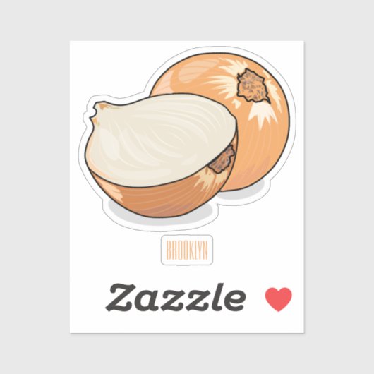 Cartoon-Abbildung Aufkleber (Blatt)