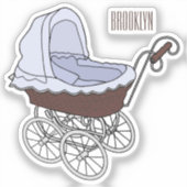 Cartoon-Abbildung Aufkleber (Vorderseite)