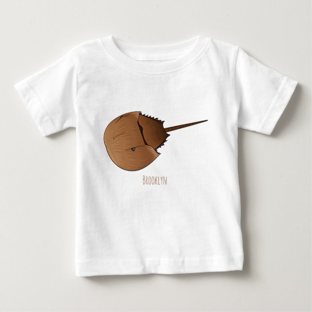 Cartoon-Abbildung Baby T-shirt (Vorderseite)