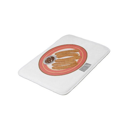 Cartoon-Abbildung Badematte (Schrägansicht)