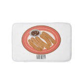 Cartoon-Abbildung Badematte (Vorderseite)