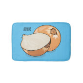 Cartoon-Abbildung Badematte (Vorderseite)