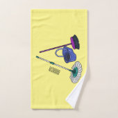 Cartoon-Abbildung Badhandtuch Set (Handtuch)