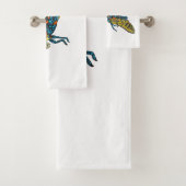 Cartoon-Abbildung Badhandtuch Set (Insitu)