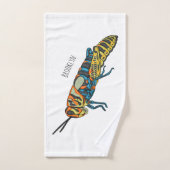 Cartoon-Abbildung Badhandtuch Set (Handtuch)