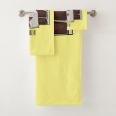 Cartoon-Abbildung Badhandtuch Set (Insitu)