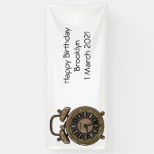 Cartoon-Abbildung Banner (Vertikal)