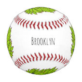 Cartoon-Abbildung Baseball (Vorderseite)