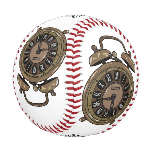 Cartoon-Abbildung Baseball (Schrägansicht)