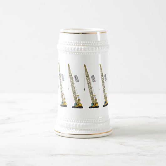 Cartoon-Abbildung Bierglas (Mittel)