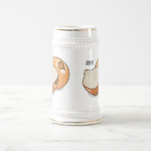 Cartoon-Abbildung Bierglas (Mittel)