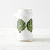 Cartoon-Abbildung Bierglas (Vorderseite Links)