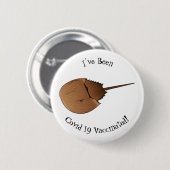 Cartoon-Abbildung Button (Vorne & Hinten)