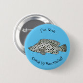 Cartoon-Abbildung Button (Vorne & Hinten)