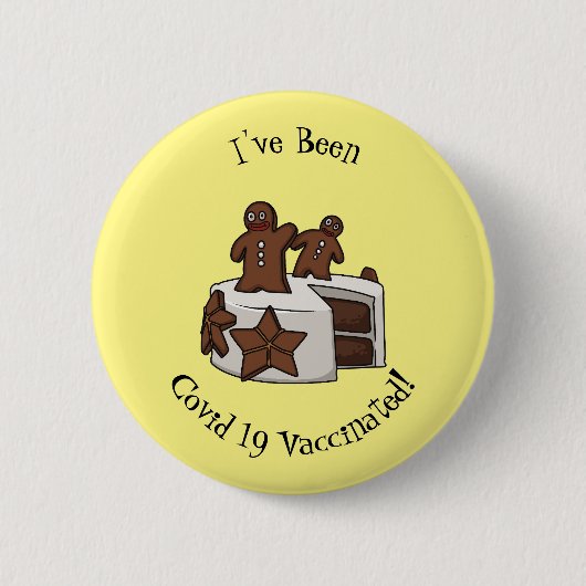 Cartoon-Abbildung Button (Vorderseite)