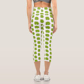 Cartoon-Abbildung Capri Leggings (Rückseite)