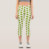 Cartoon-Abbildung Capri Leggings (Vorderseite)